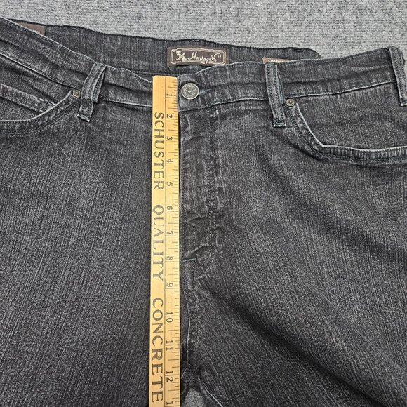 34‎ Heritage Charisma Jeans Altered Size 40x27 Black Comfort Rise Classic Fit - Picture 7 of 8